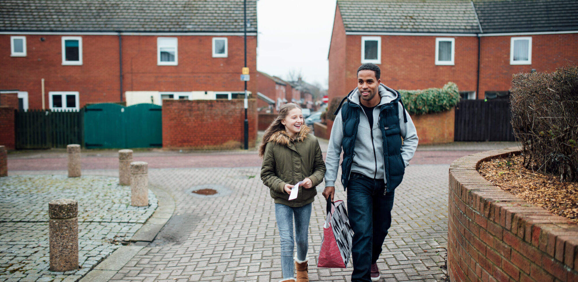 Walking Home From The Shops